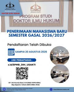 Penerimaan Mahasiswa Baru Semester Gasal 2026/2027